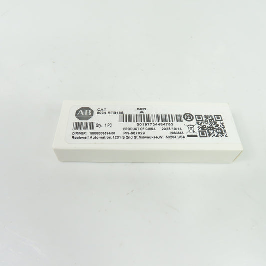 Allen-Bradley 5034-RTB18S 18-Point Screw Terminal Block Ser A NEW FACTORY SEAL