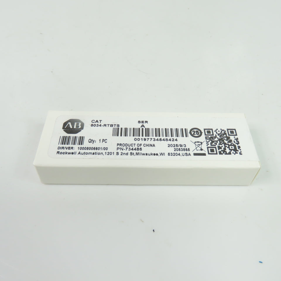 Allen-Bradley 5034-RTBTS Removable Terminal Block Ser A NEW FACTORY SEAL