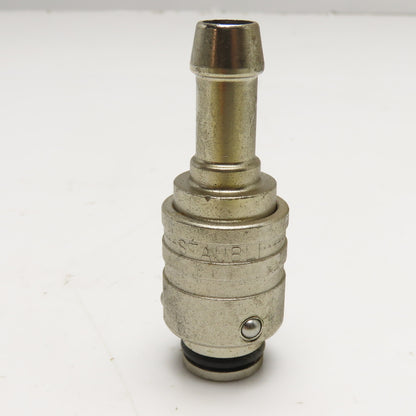 Staubli Full Flow Quick Connect 3/4" x 1/2" Hose Straight Stainless Steel