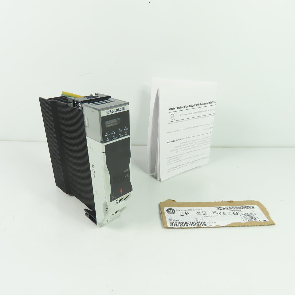 Allen-Bradley 1756-L980TS ControlLogix 5590 Controller EtherNet/IP Ser A FW1.014