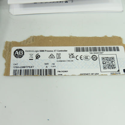 Allen-Bradley 1756-L980TPSXT ControlLogix 5590 Process XT Controller FW 1.014