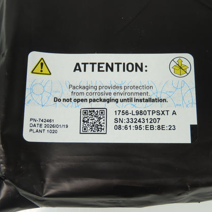 Allen-Bradley 1756-L980TPSXT ControlLogix 5590 Process XT Controller FW 1.014