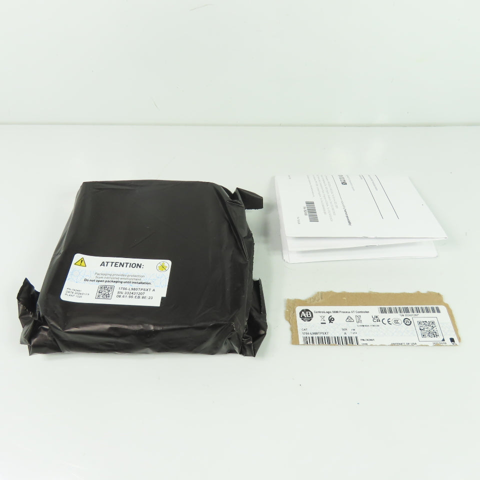 Allen-Bradley 1756-L980TPSXT ControlLogix 5590 Process XT Controller FW 1.014