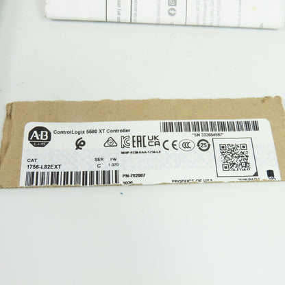 Allen-Bradley 1756-L82EXT ControlLogix 5580 XT Controller Ser C FW 1.070