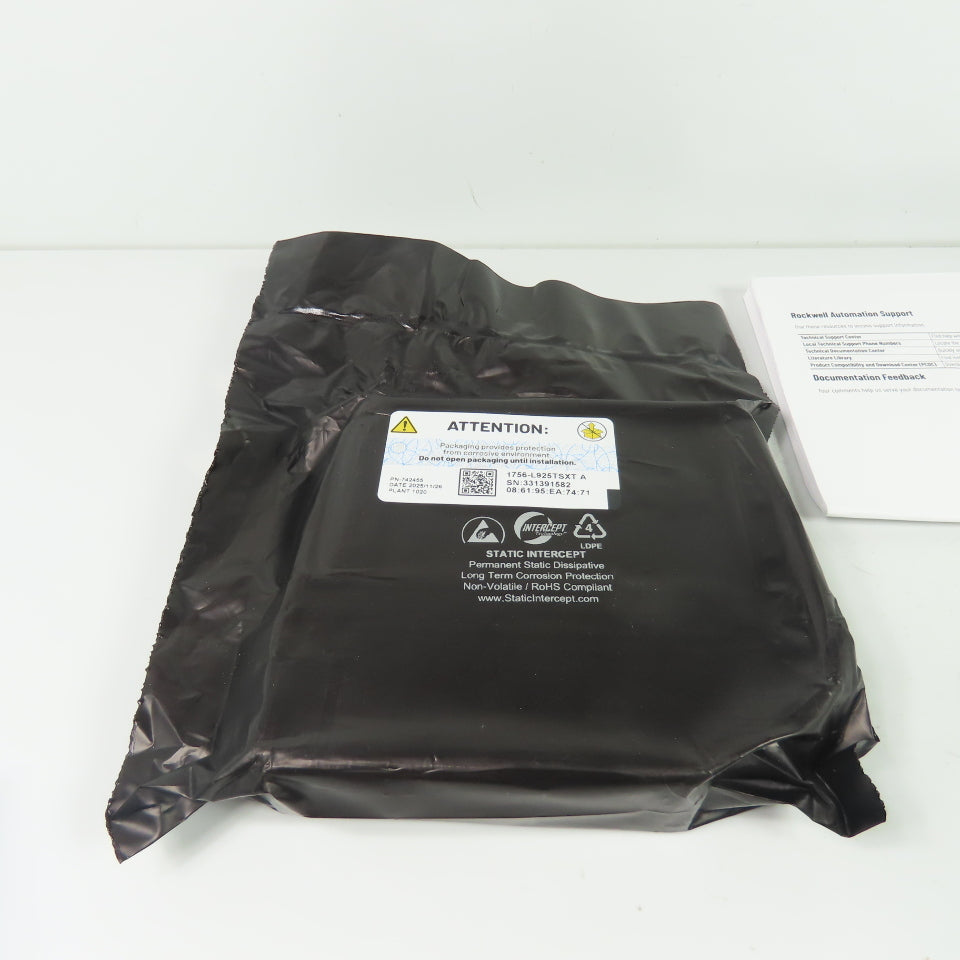 Allen-Bradley 1756-L925TSXT ControlLogix 5590 XT Controller EtherNet/IP FW 1.072