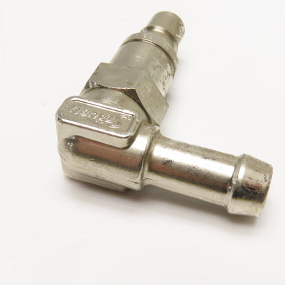 Staubli RMI 09 Temperature Control Quick Coupling 10mm Bore 90° 1/2" Hose