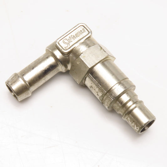 Staubli RMI 09 Temperature Control Quick Coupling 10mm Bore 90° 1/2" Hose