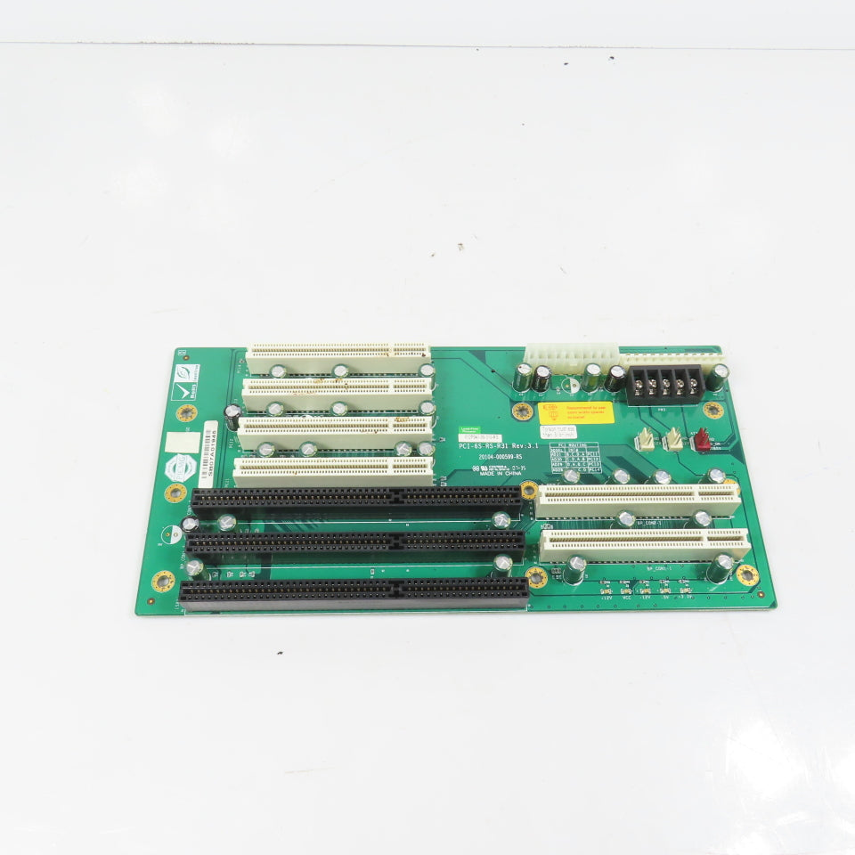 IEI PCI-6S-RS-R31 Rev 3.1 7-Slot PICMG Bus Passive Backplane;