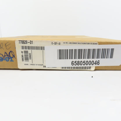 National Instruments PCI-6013 188626H-02 B-Ser Multifunction DAQ Card 778629-01