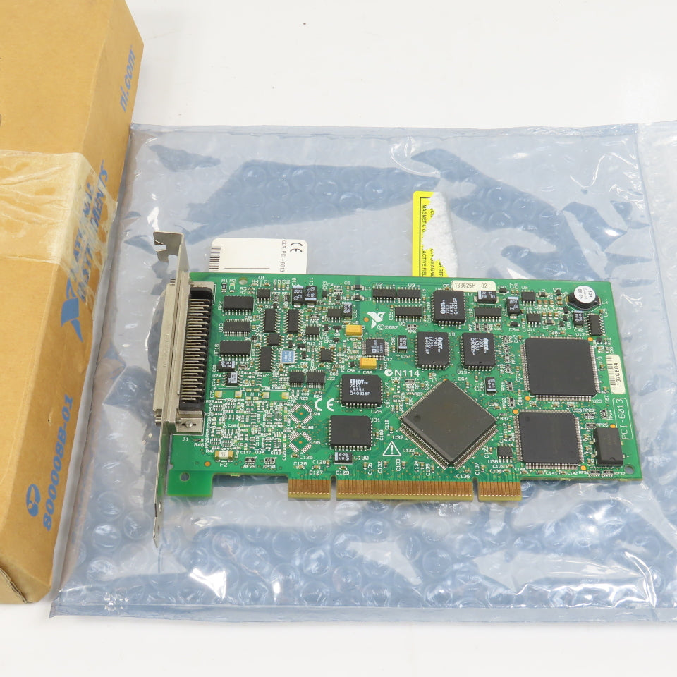 National Instruments PCI-6013 188626H-02 B-Ser Multifunction DAQ Card 778629-01