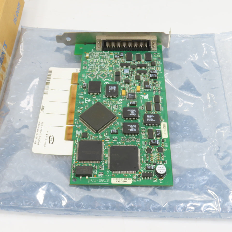 National Instruments PCI-6013 188626H-02 B-Ser Multifunction DAQ Card 778629-01