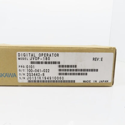 Yaskawa JVOP-180 Rev E LCD Digital Keypad Operator JV0P-180 For 1000 Ser New