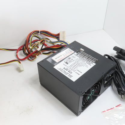 Silencer 370 ATX +5, +12, -12, 3.3V Power Supply 100-240VAC Input 6541002739