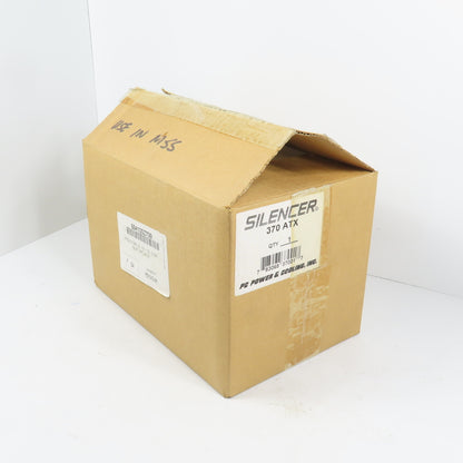 Silencer 370 ATX +5, +12, -12, 3.3V Power Supply 100-240VAC Input 6541002739