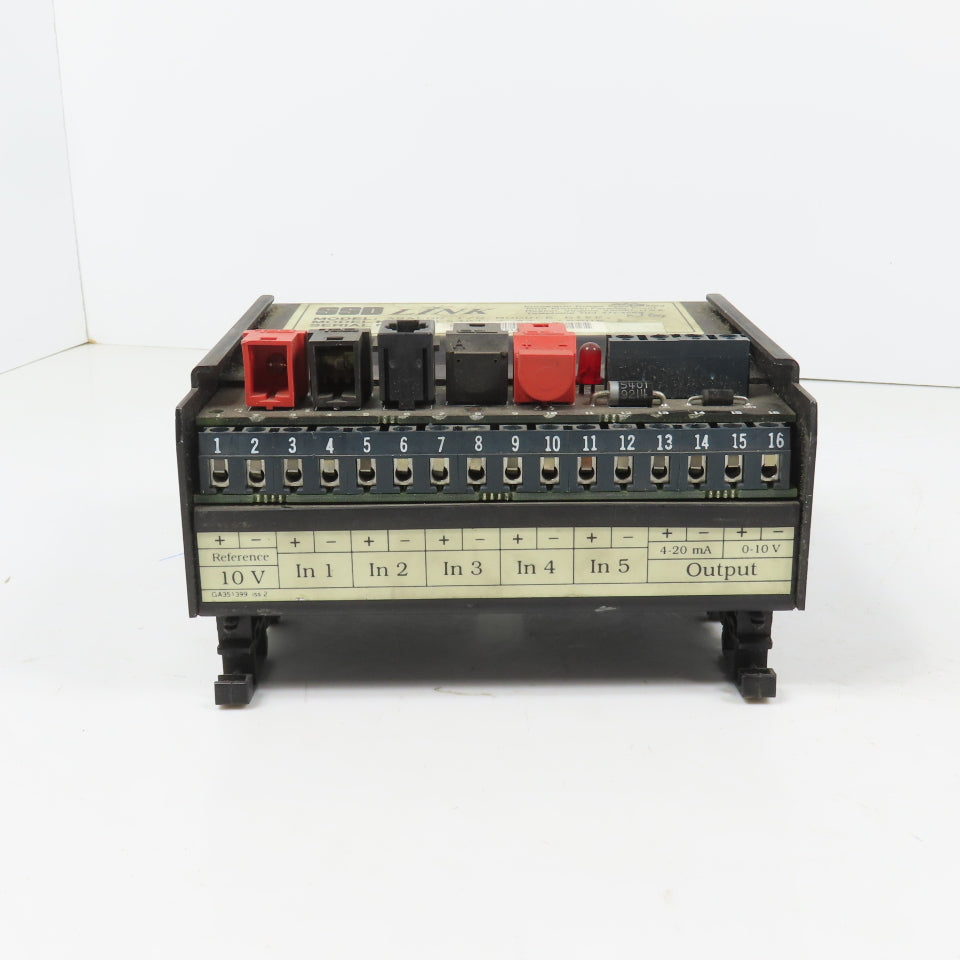 Parker Eurotherm Drives L5201-2-02 SSD Link Analog I/O Module Diff. Issue 2