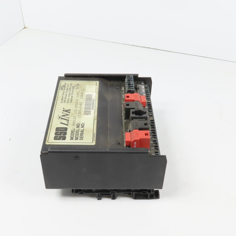 Parker Eurotherm Drives L5201-2-02 SSD Link Analog I/O Module Diff. Issue 2