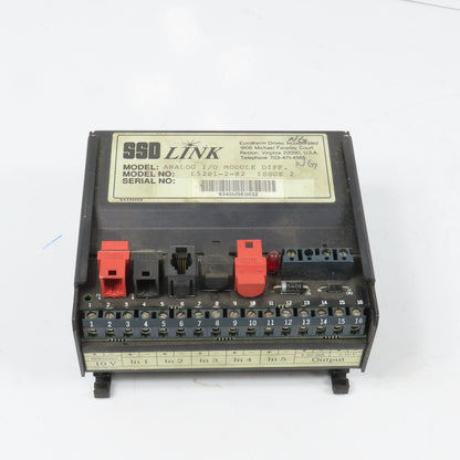Parker Eurotherm Drives L5201-2-02 SSD Link Analog I/O Module Diff. Issue 2