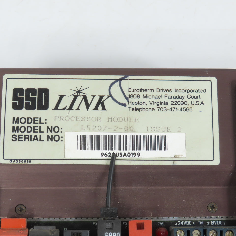 Parker Eurotherm Drives L5207-2-00 SSD Link Processor Module Issue 2