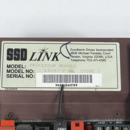Parker Eurotherm Drives L5207-2-00 SSD Link Processor Module Issue 2