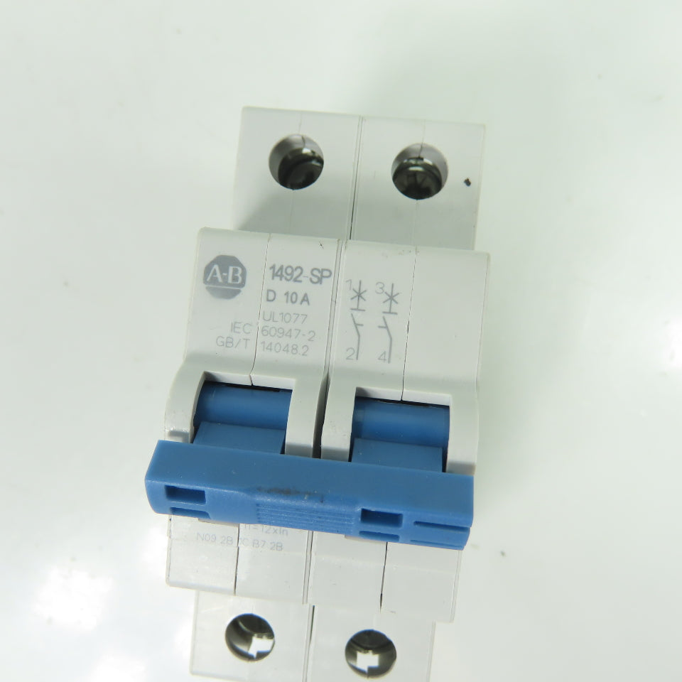 Allen-Bradley 1492-SPM2D100 10A 2-Pole Supplementary Protector 480Y/277VAC 96VDC
