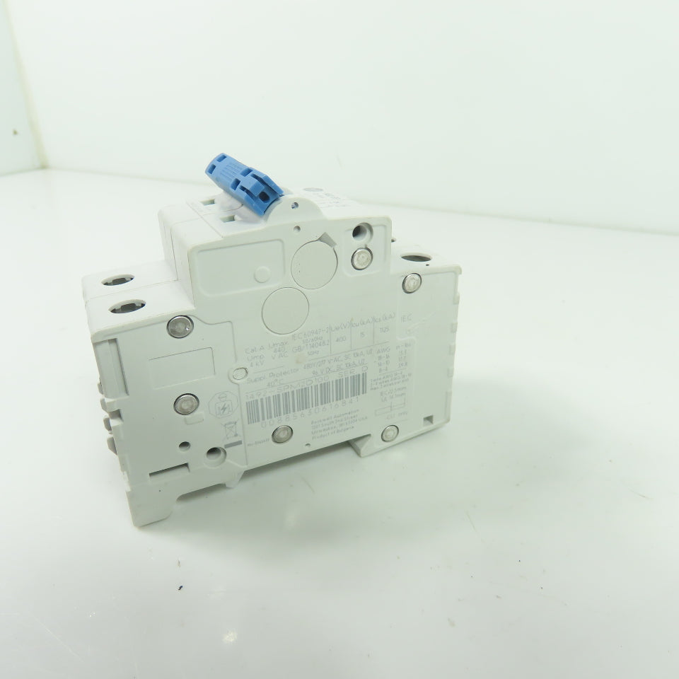 Allen-Bradley 1492-SPM2D100 10A 2-Pole Supplementary Protector 480Y/277VAC 96VDC