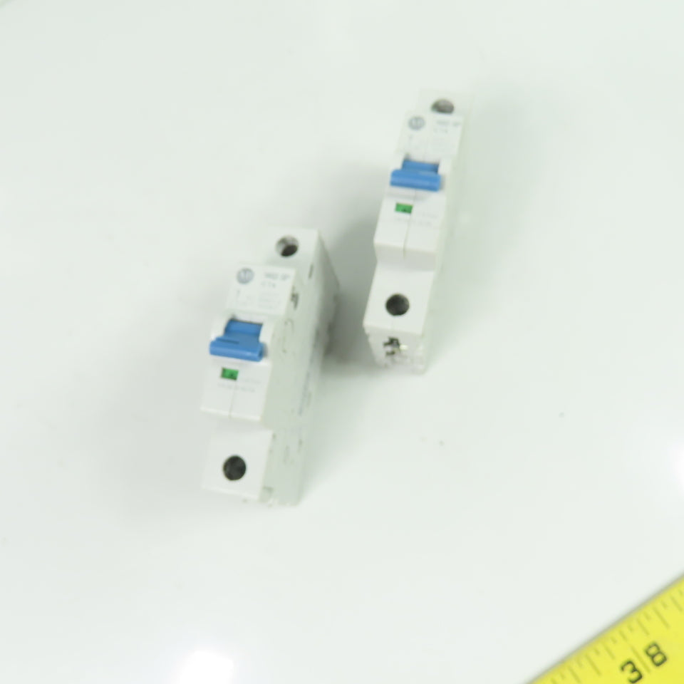Allen-Bradley 1492-SPM1C070 1-Pole 7A Circuit Protector 277VAC 48VDC Ser D Lot/2