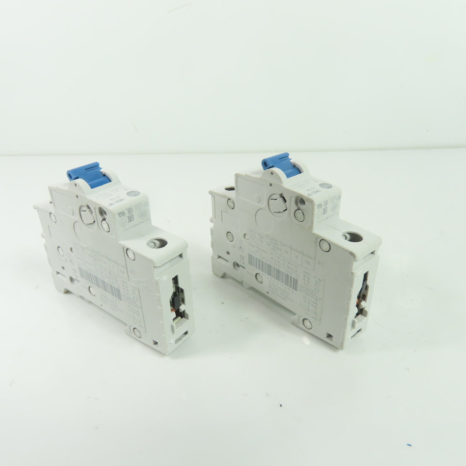 Allen-Bradley 1492-SPM1C070 1-Pole 7A Circuit Protector 277VAC 48VDC Ser D Lot/2