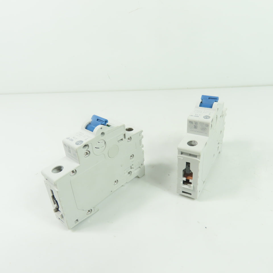 Allen-Bradley 1492-SPM1C070 1-Pole 7A Circuit Protector 277VAC 48VDC Ser D Lot/2
