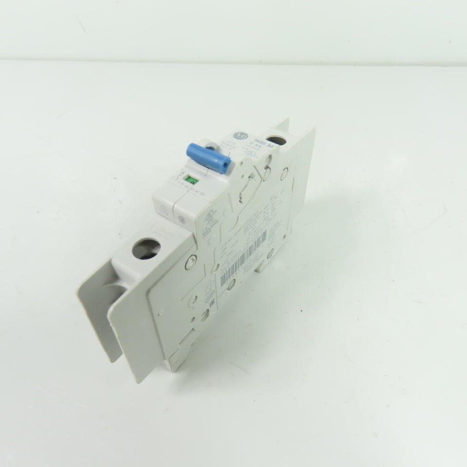 Allen-Bradley 1489-M1C040 4A 1-Pole C-Curve DIN Rail Circuit Breaker 277VAC SerD