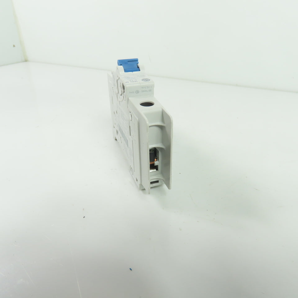 Allen-Bradley 1489-M1C040 4A 1-Pole C-Curve DIN Rail Circuit Breaker 277VAC SerD