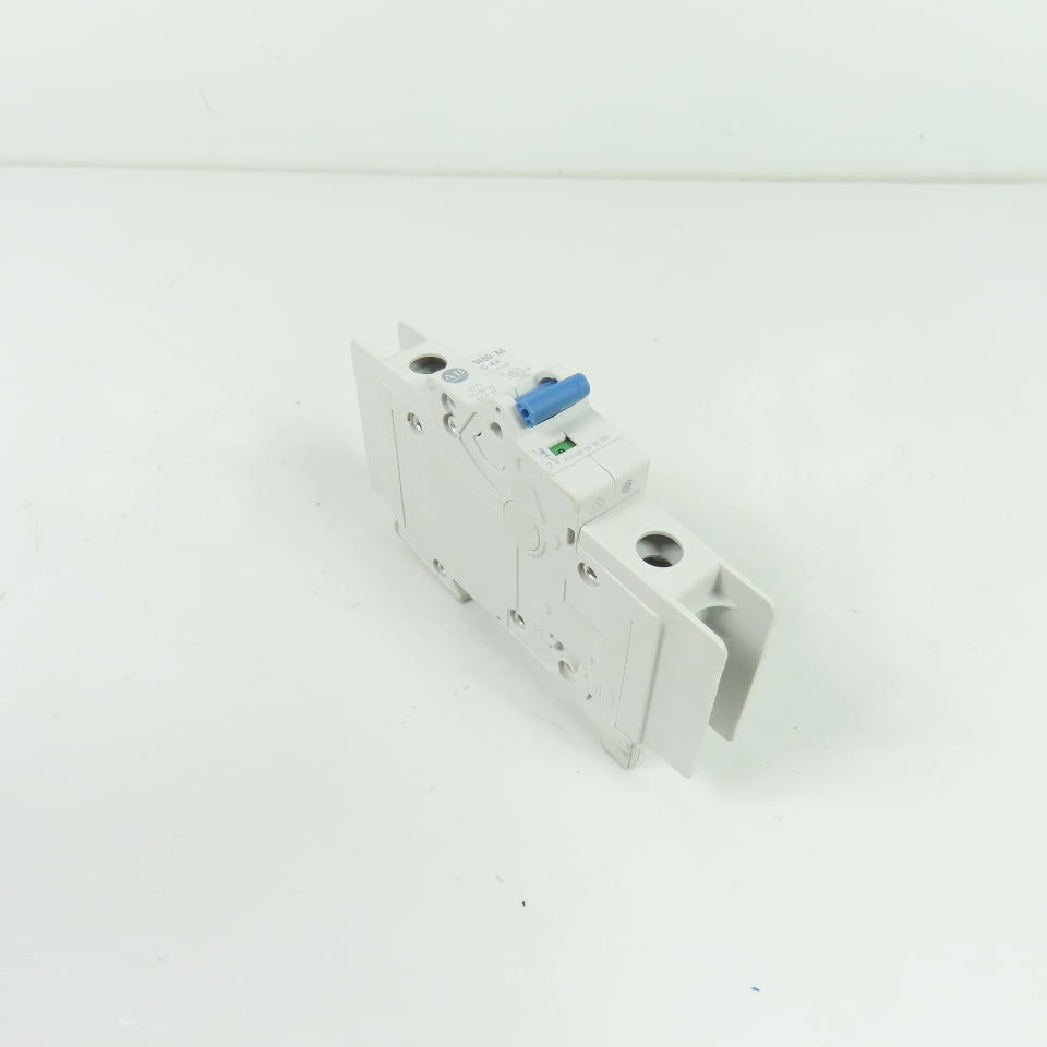 Allen-Bradley 1489-M1C040 4A 1-Pole C-Curve DIN Rail Circuit Breaker 277VAC SerD