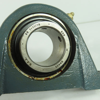 Dodge 124136 1-11/16" Bore 2-Bolt Pillow Block Ball Bearing