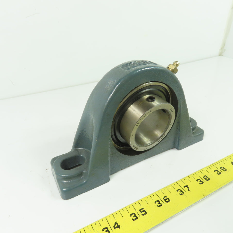 Dodge 124136 1-11/16" Bore 2-Bolt Pillow Block Ball Bearing
