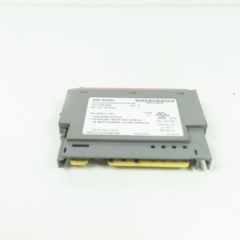 Allen-Bradley 1734-VTM Voltage Terminal Module 120/240VAC 10-28.8VDC