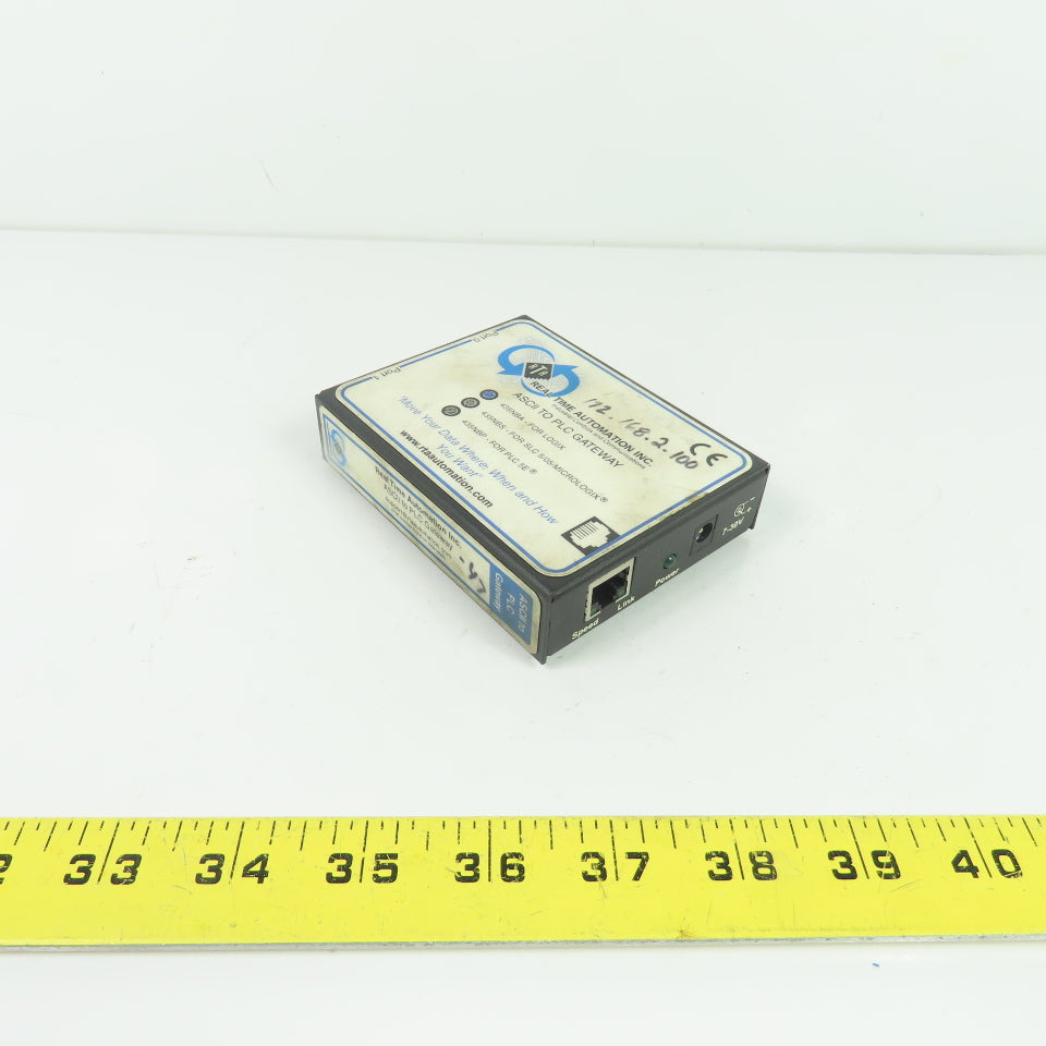 Real Time Automation Inc. 435NBA ASCII TO PLC GATEWAY For Controllogix