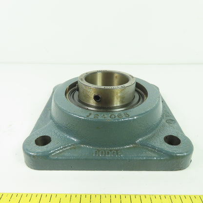 Dodge 124065 1-11/16" 4-Bolt Square Flange Block Bearing