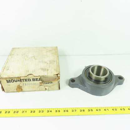 Hub City FB260HWX 2-3/16" 2-Bolt Flanged Mounted Bearing NEW