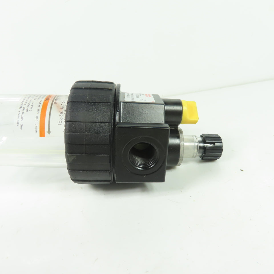 Schrader Bellows 16L21BESB Air Line Lubricator 150 psi Max 125 F Max 3/8" NPT
