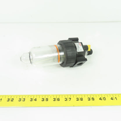 Schrader Bellows 16L21BESB Air Line Lubricator 150 psi Max 125 F Max 3/8" NPT