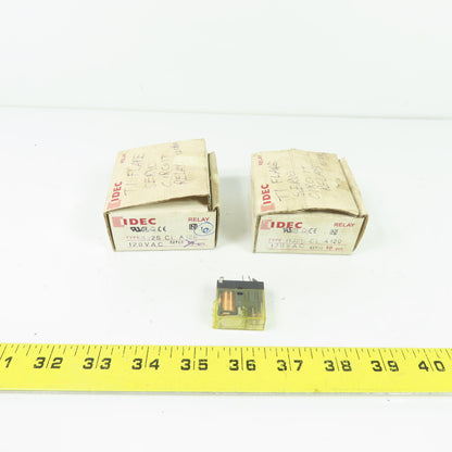 IDEC RJ2S-CL-A120 General Purpose Relays 8A 120VAC Lot Of 12