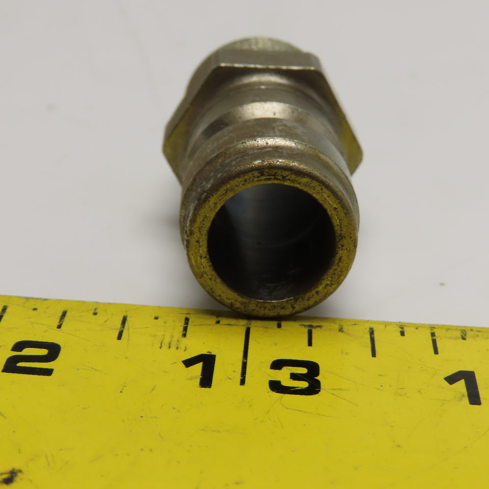 Hasco Z81 G1/2 Male Open Flow Quick Coupling
