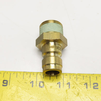 Hasco Z81 Full Flow Brass Quick Connect Male Fitting M24x1.5