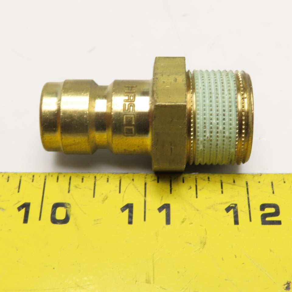 Hasco Z81 Full Flow Brass Quick Connect Male Fitting M24x1.5