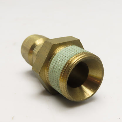 Hasco Z81 Full Flow Brass Quick Connect Male Fitting M24x1.5