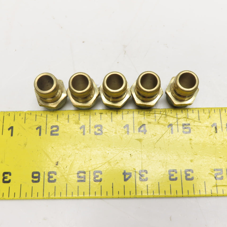 Hasco Z81 Full Flow Brass Quick Connect Male Fitting M16x1.5 Lot Of 5