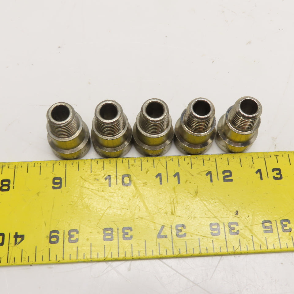 Staubli 1/4" NPT Stainless Steel Quick Connect Socket Lot Of 5