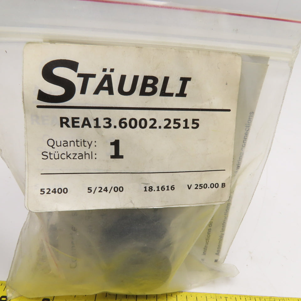 Staubli REA13.6002.2515 E3-24PE/S 25 Position Electrical Connector Pin Insert