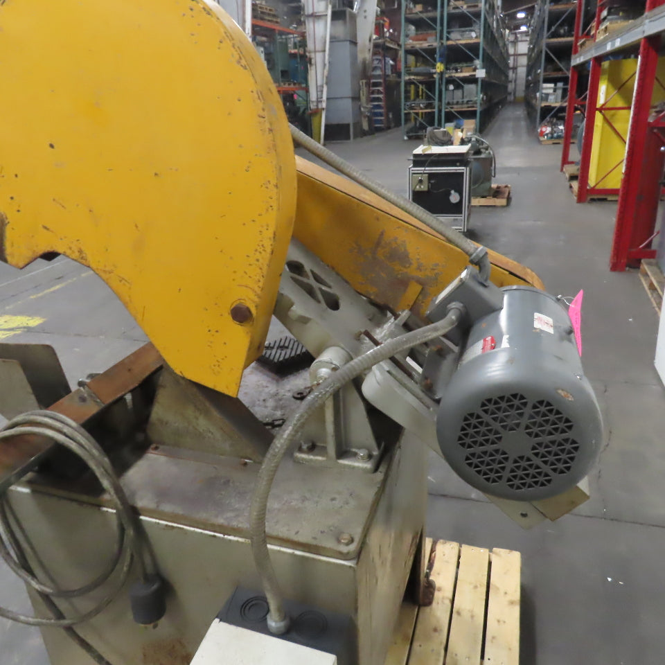 Everett Industries 20-22 10HP Abrasive Cut-Off Saw 230/460V 3Ph 3450RPM 20-22"