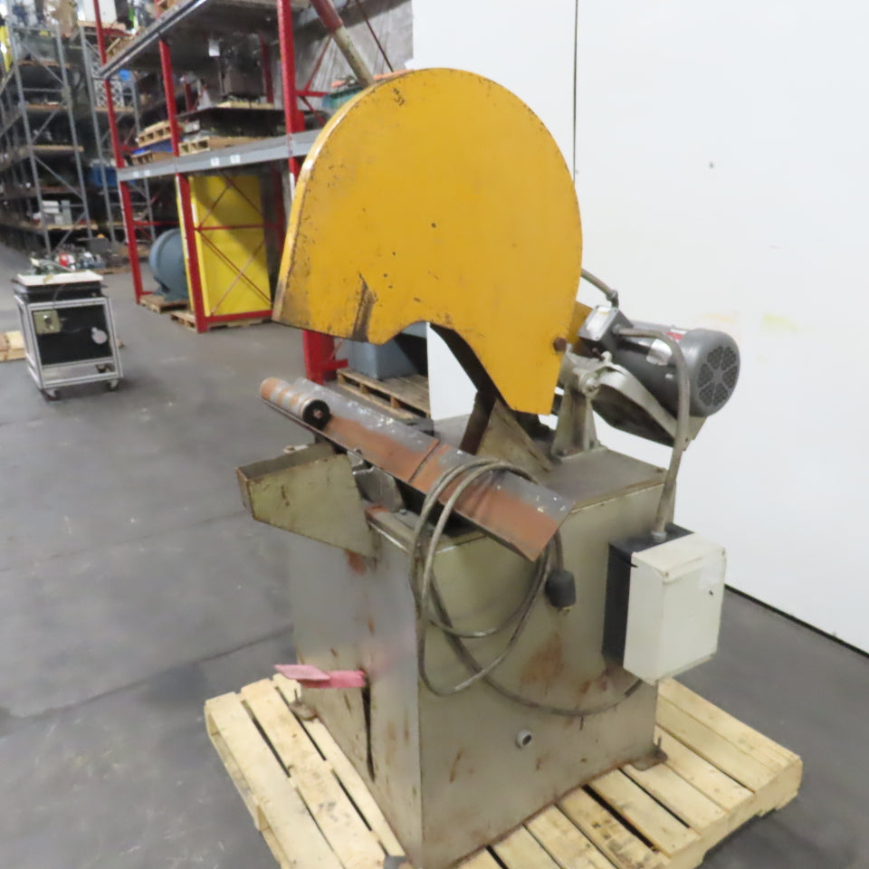 Everett Industries 20-22 10HP Abrasive Cut-Off Saw 230/460V 3Ph 3450RPM 20-22"