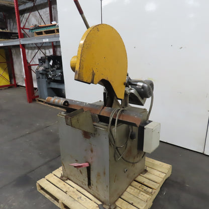 Everett Industries 20-22 10HP Abrasive Cut-Off Saw 230/460V 3Ph 3450RPM 20-22"